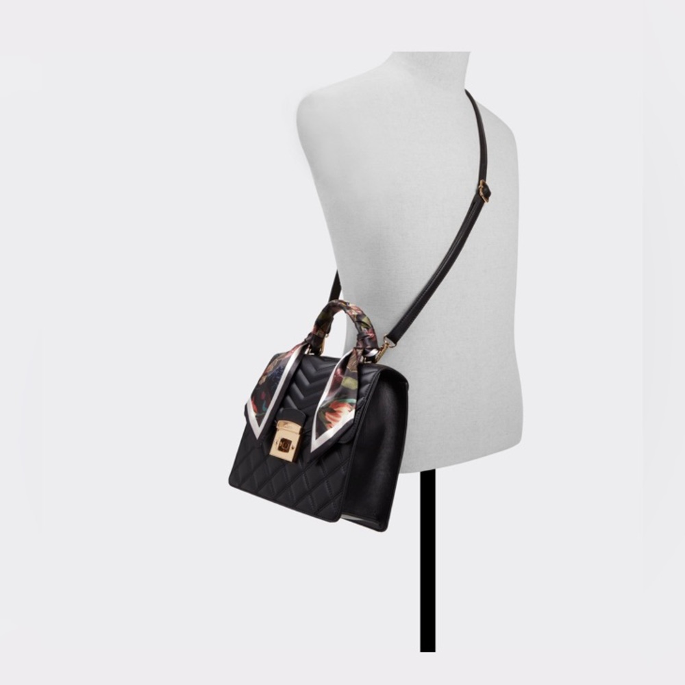 Aldo Quilted Satchel Crossbody - Picture 3 of 3